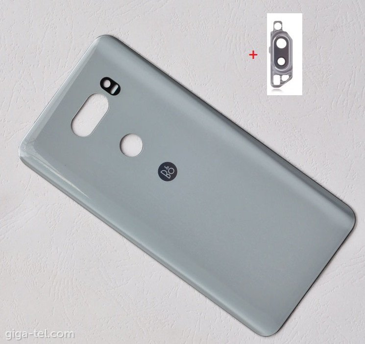 LG H930 battery cover silver grey - without parts