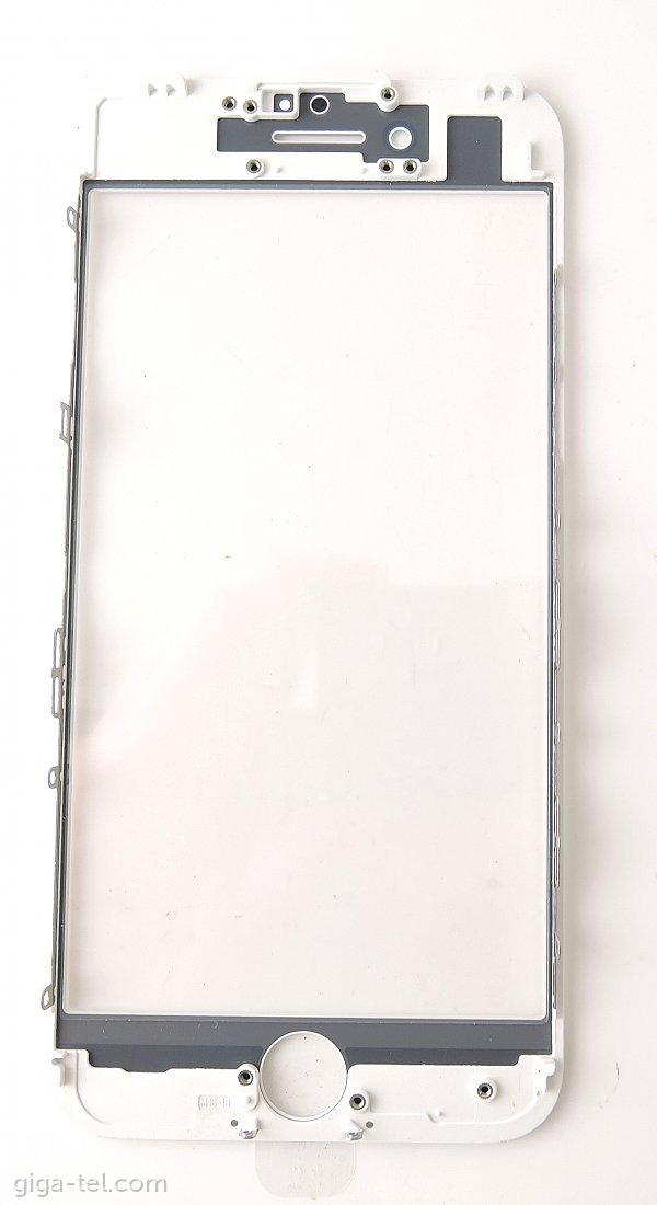 iPhone 7 glass+OCA+frame white
