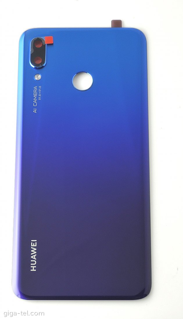 Huawei Nova 3 battery cover purple+fingernprint flex