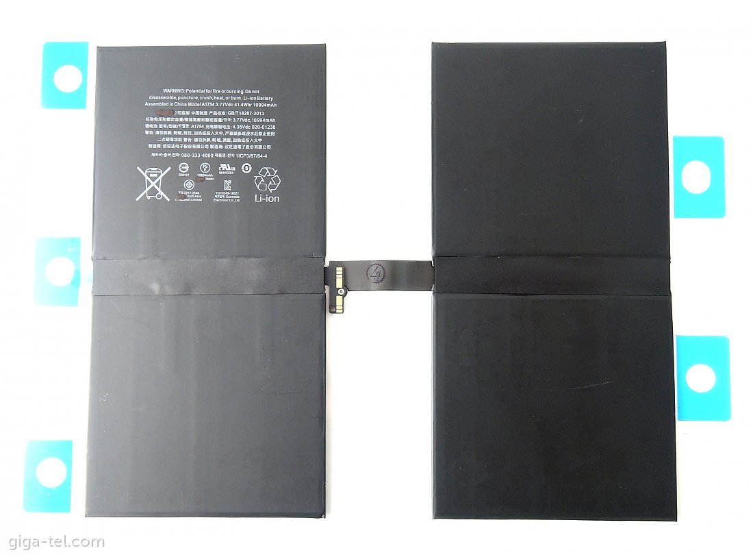 iPad Pro 12.9 2nd gen. battery OEM