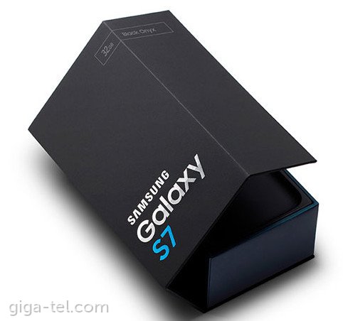 Samsung S7 empty box