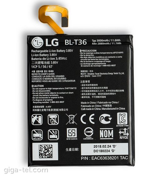 LG BL-T36 battery