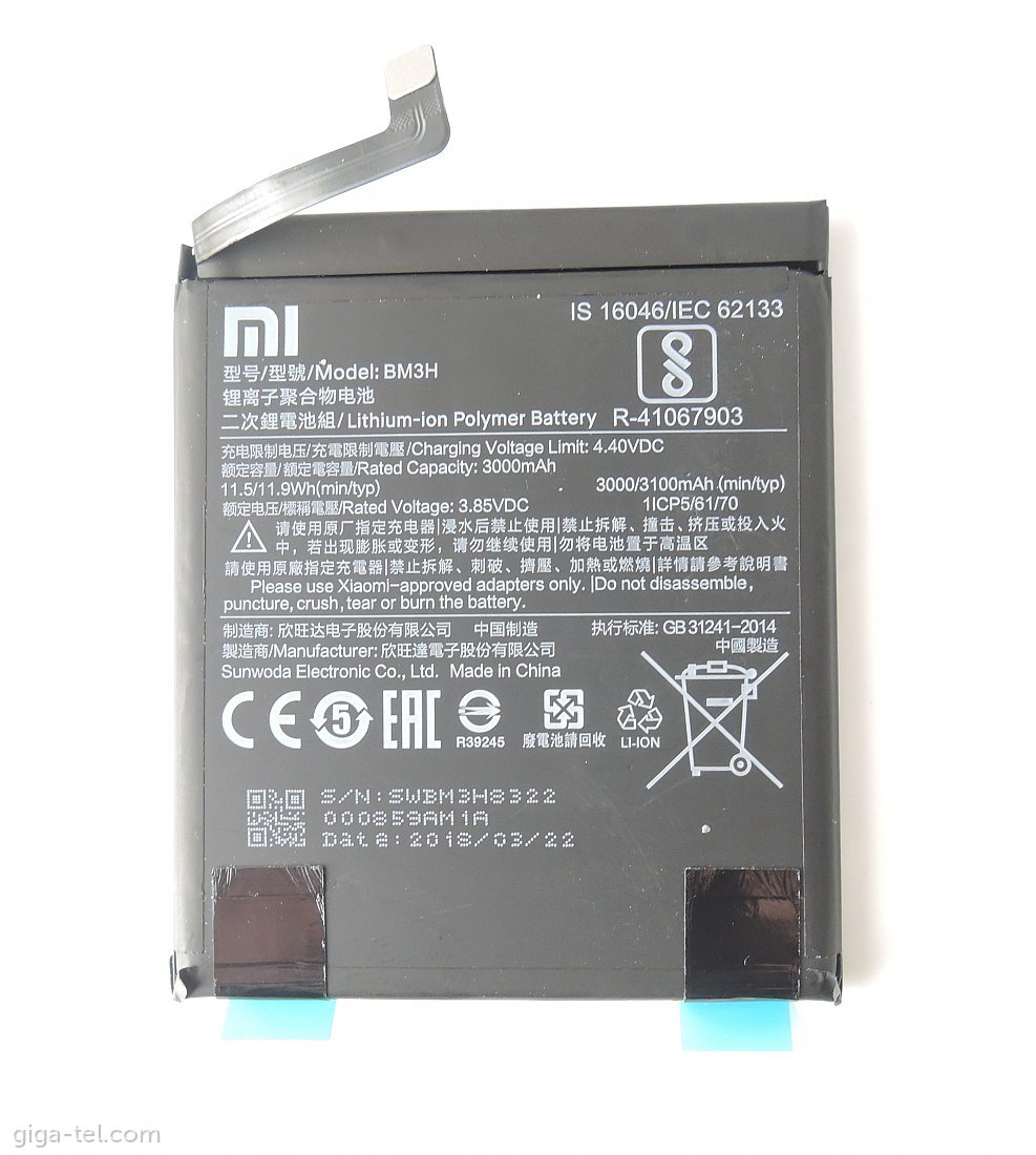 Xiaomi BM3H battery