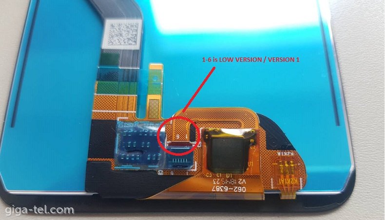 Huawei Y7 Prime 2019 LCD+touch black - ver.1/low version