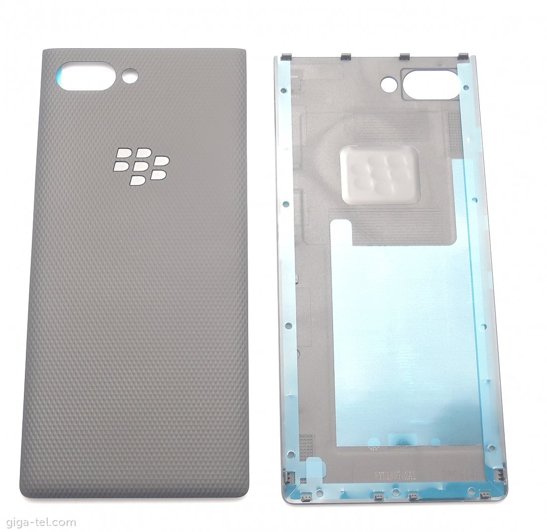Blackberry Key 2 battery cover / black logo