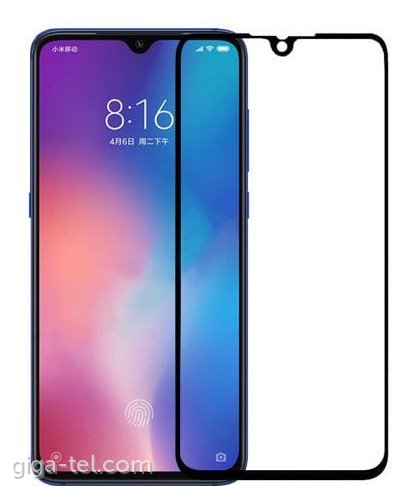 Xiaomi Mi 9 2.5D tempered glass black