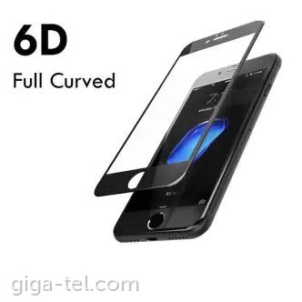 iPhone 6+,6S+ 6D tempered glass black