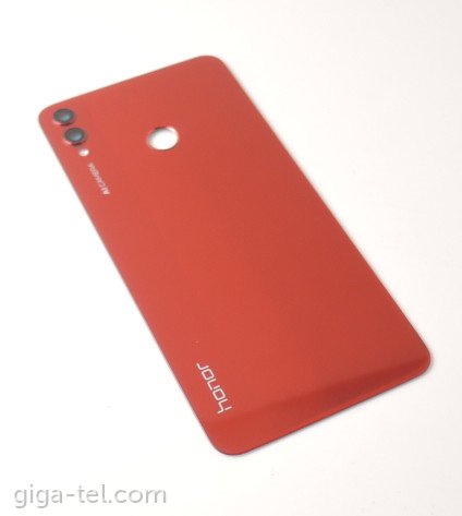 Honor 8X battery cover red