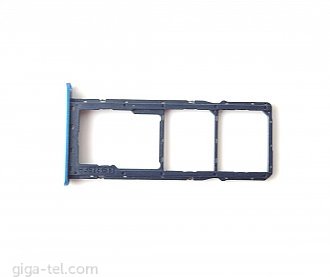 Honor 8X SIM tray blue