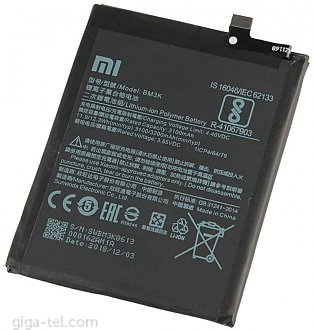 3200mAh - Xiaomi Mi Mix 3