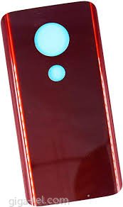 Motorola Moto G7 Plus battery cover red