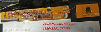 Asus Z301MFL LCD+touch black / high resolution  OEM