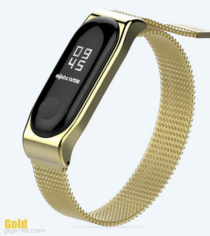 Xiaomi Mi Band 3 magnetic bracelet gold