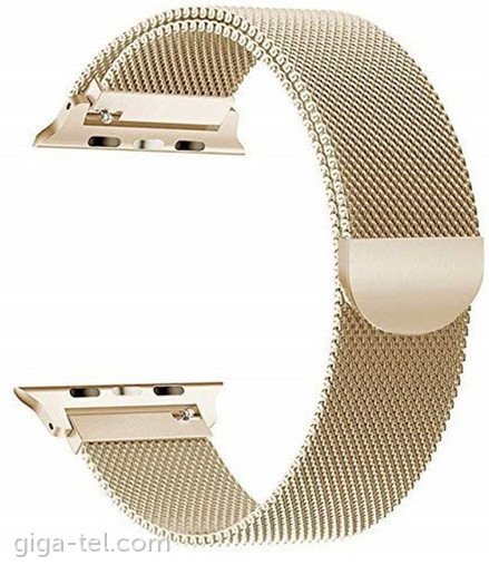 Apple Watch Milanese magnetic strap 38/40/410mm gold