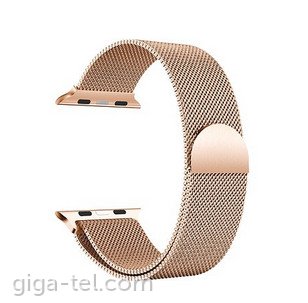 Apple Watch Milanese magnetic strap 38/40/41mm rosegold