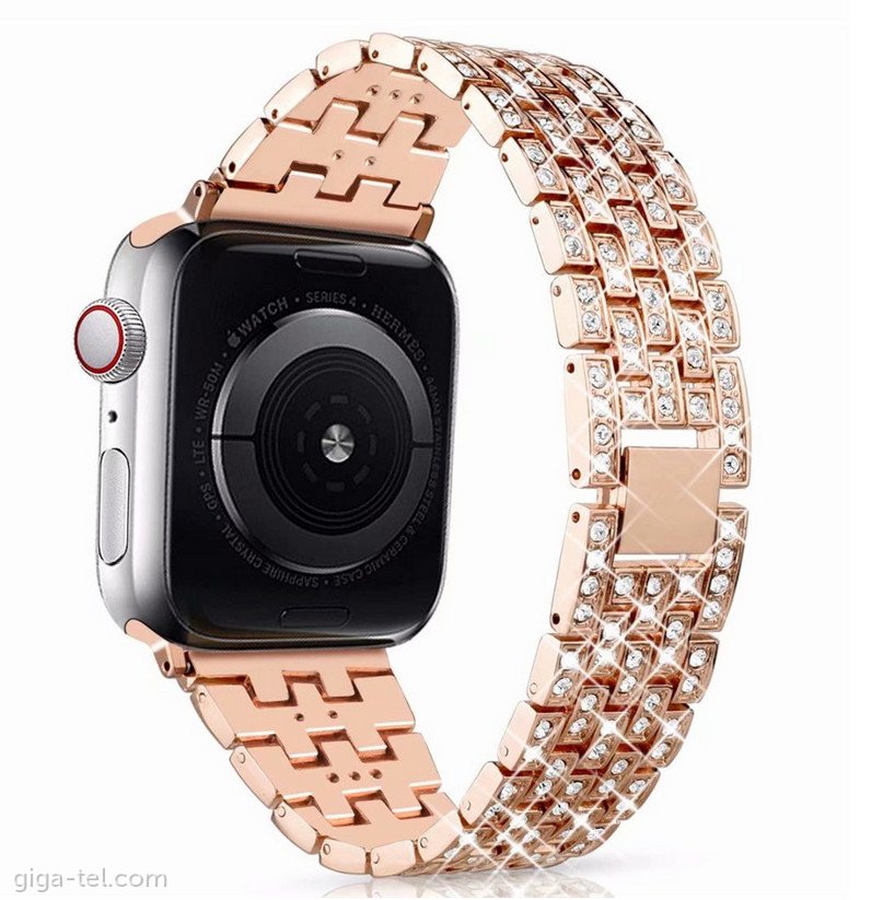 Apple Watch crystal diamond strap 38/40mm rose