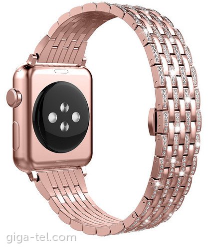 Apple Watch crystal diamond strap 42/44mm rose 