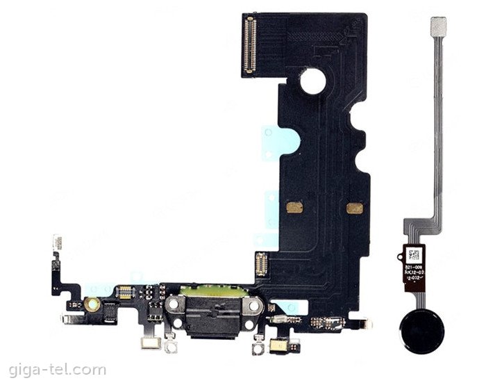 Iphone 8 universal charging+fingeprint flex white