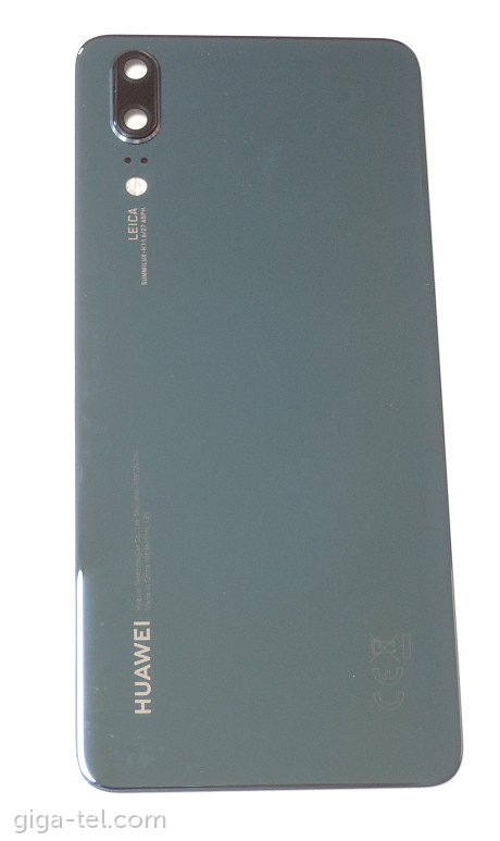 Huawei P20 battery cover blue