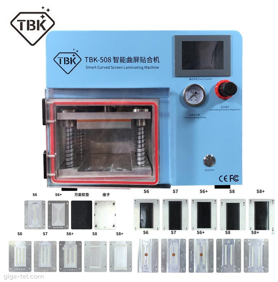 TBK-508 5in1 laminating / debubblers machine