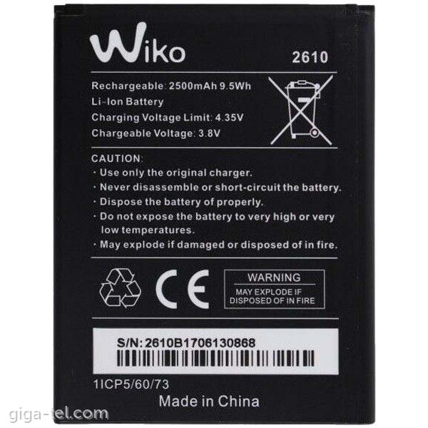 Wiko Jerry 2/2610 battery