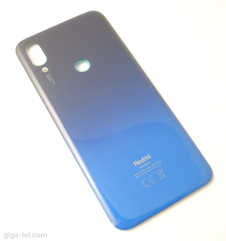 Xiaomi Redmi 7 battery cover blue