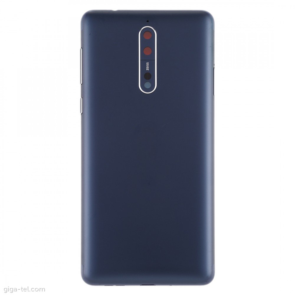 Nokia 8 battery cover blue