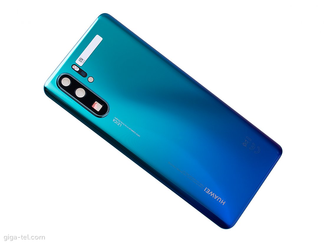 Huawei P30 Pro battery cover aurora blue