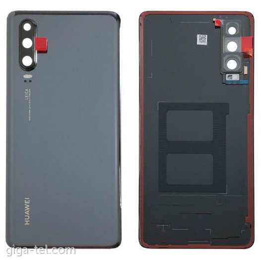 Huawei P30 battery cover black