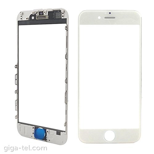 iPhone 7+  glass+frame+OCA white