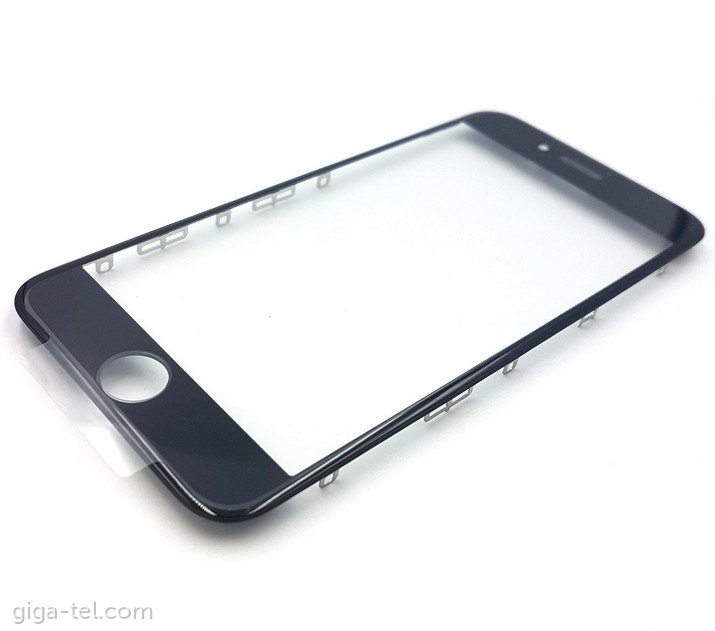 iPhone 8, SE 2020 glass+frame+OCA black