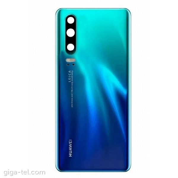 Huawei P30 battery cover aurora