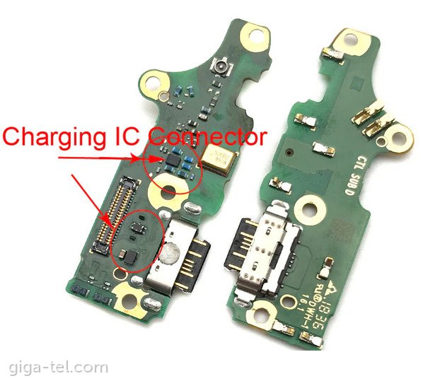 Nokia 7.1 charging board