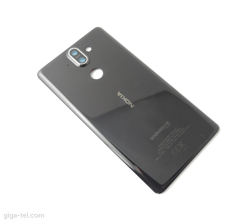 Nokia 8 Sirocco battery cover black