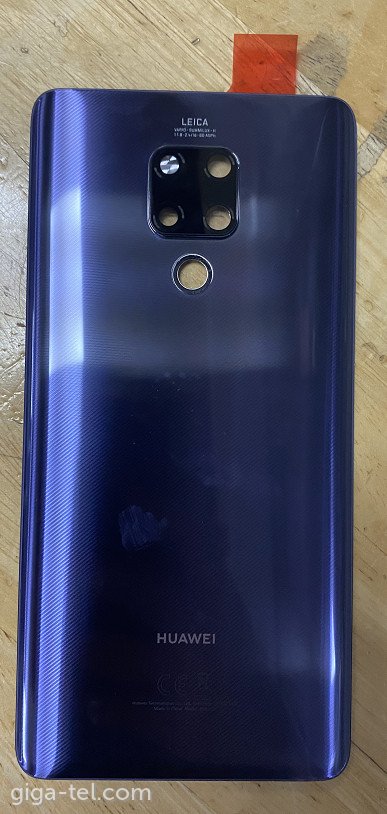 Huawei Mate 20X battery cover purple