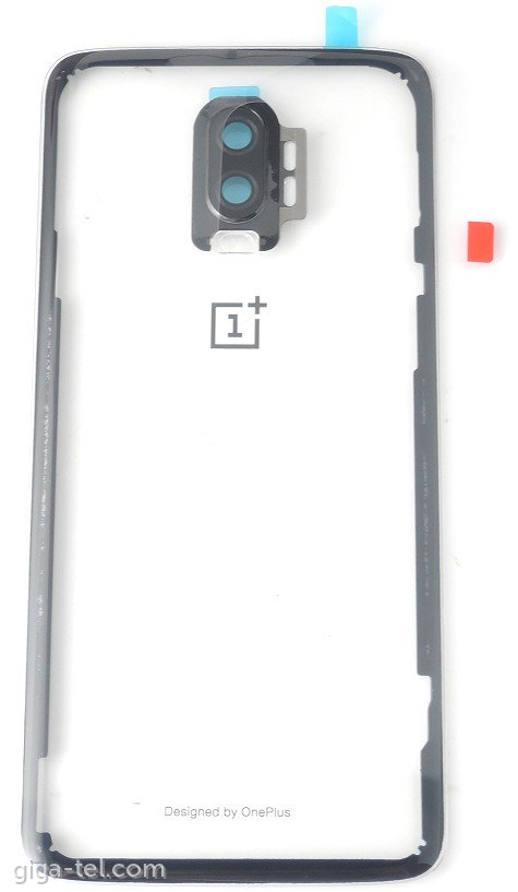 Oneplus 6T battery cover transparent
