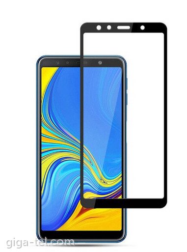 Samsung A750F 2.5D tempered glass black