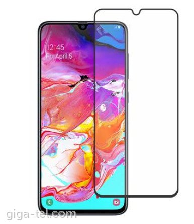 Samsung A20e 2.5D tempered glass black