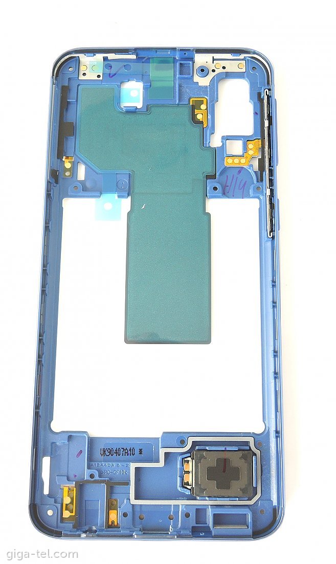 Samsung A405F middle cover blue