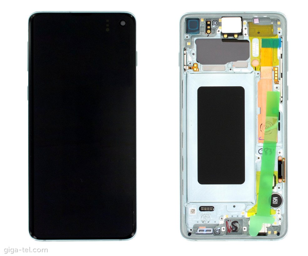 Samsung G973F LCD green