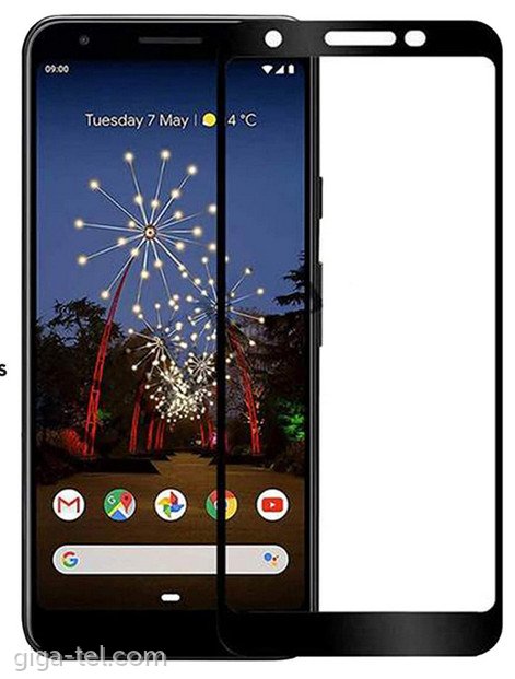 Google Pixel 3A 5D+ tempered glass