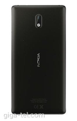 Nokia 3 battery cover black