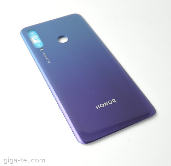 Honor 20 Lite battery cover blue