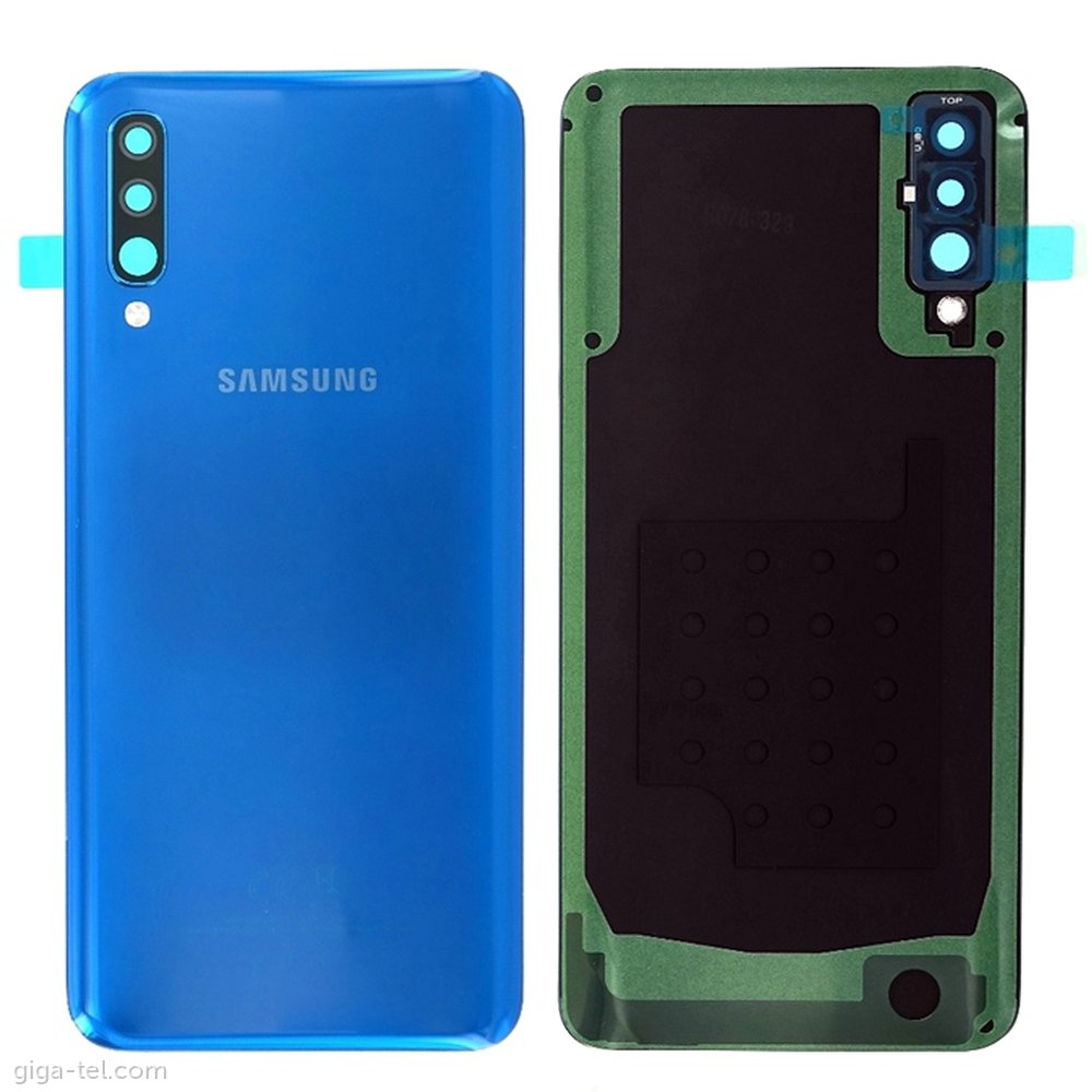 Samsung A505F battery cover blue
