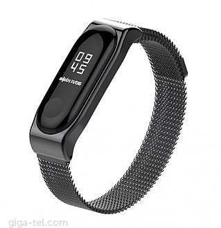 Xiaomi Mi Band 3 magnetic bracelet black