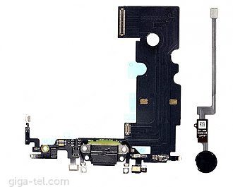 Iphone 7,8,7 Plus,8 Plus universal charging+fingeprint flex gold