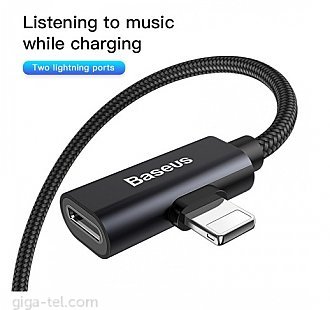 Baseus Entertaining lightning data cable black