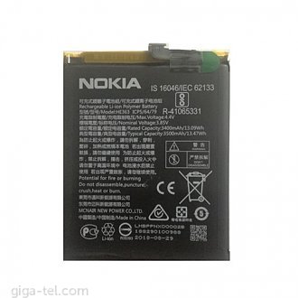 3500mAh - Nokia 8.1