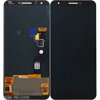 Google Pixel 3A XL LCD+touch black / replaced glass