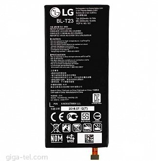 2430mAh - Lg X Cam, F690,  K580DS, K580 / factory date 2019